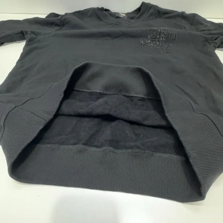 Fendi Fendi Black Printed Long Sleeve Sweater for Men 0079 Size US L / EU 52-54 / 3 - 10 Thumbnail