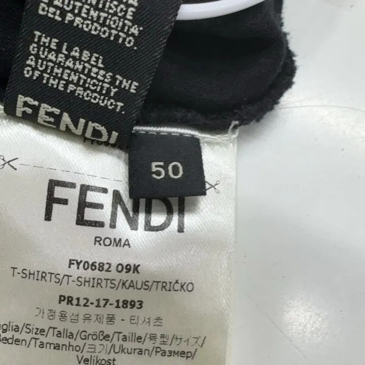 Fendi Fendi Cartoon Graphic Short Sleeve T-Shirt 0079 Size US L / EU 52-54 / 3 - 5 Thumbnail