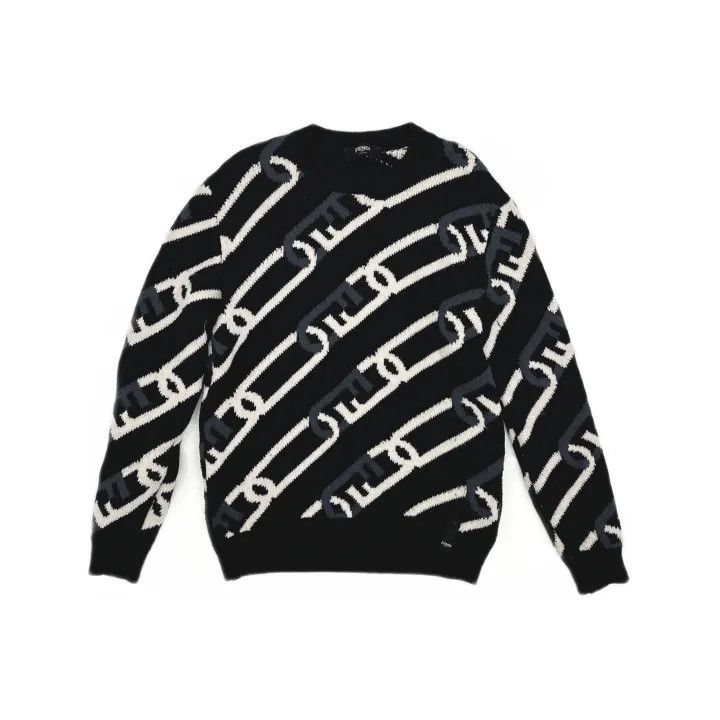 Fendi Fendi Casual Pullover Knit Sweater 0079 Size US L / EU 52-54 / 3 - 2 Thumbnail