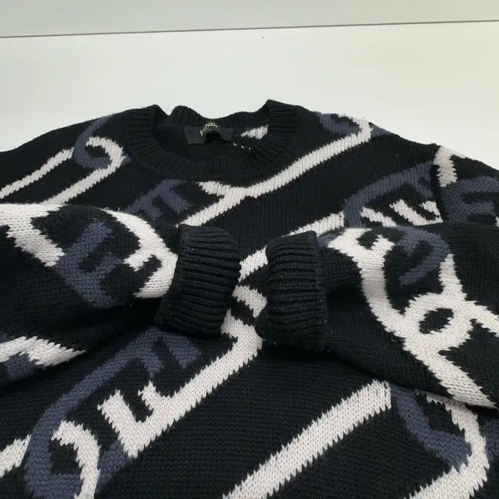 Fendi Fendi Casual Pullover Knit Sweater 0079 Size US L / EU 52-54 / 3 - 8 Thumbnail