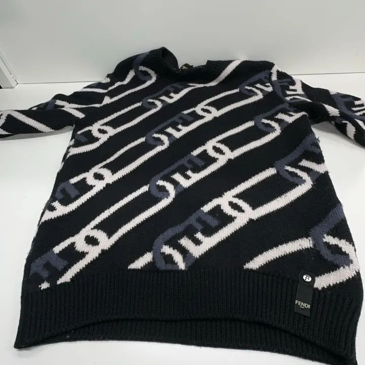 Fendi Fendi Casual Pullover Knit Sweater 0079 Size US L / EU 52-54 / 3 - 9 Thumbnail