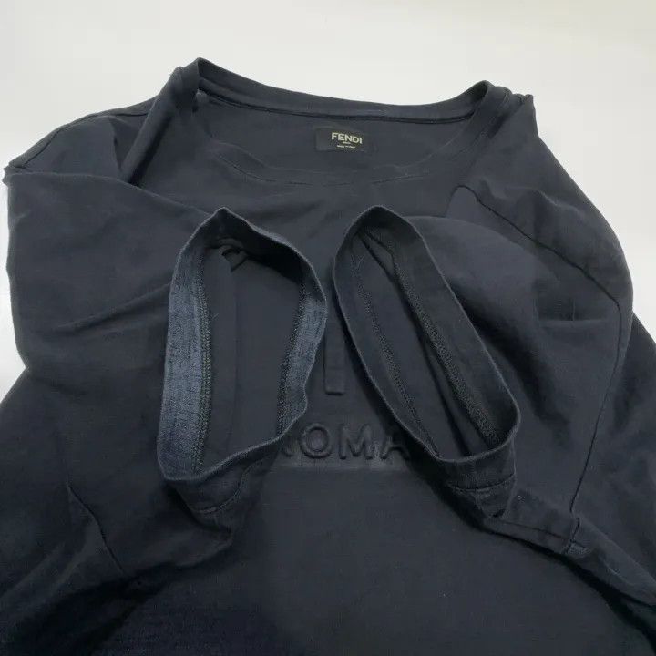 Fendi Fendi Simple Comfortable Casual Short Sleeve T-Shirt 0079 Size US XL / EU 56 / 4 - 8 Thumbnail