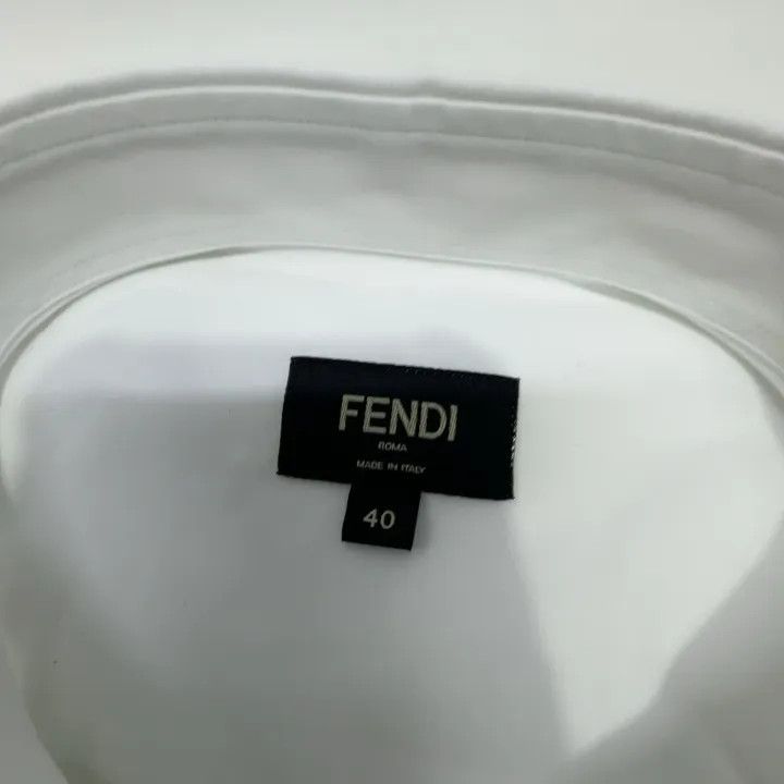 Fendi Fendi Casual Long Sleeve Shirt 0079 Size US M / EU 48-50 / 2 - 5 Thumbnail
