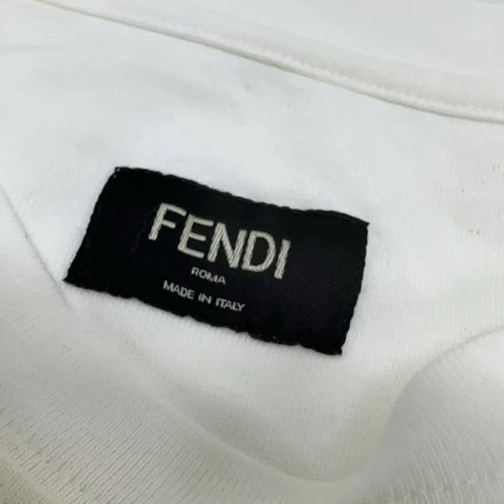 Fendi Fendi Embroidered Pattern Short Sleeve Shirt 0079 Size US S / EU 44-46 / 1 - 4 Thumbnail