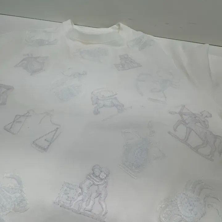 Fendi Fendi Embroidered Pattern Short Sleeve Shirt 0079 Size US S / EU 44-46 / 1 - 9 Thumbnail