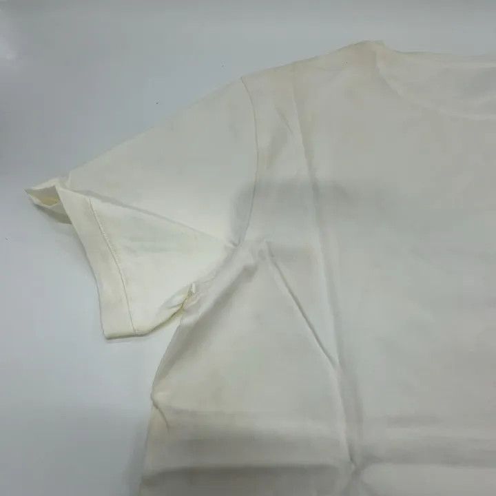 Fendi Fendi White Embroidered Cotton Crew Neck T-Shirt 0079 Size US M / EU 48-50 / 2 - 14 Thumbnail