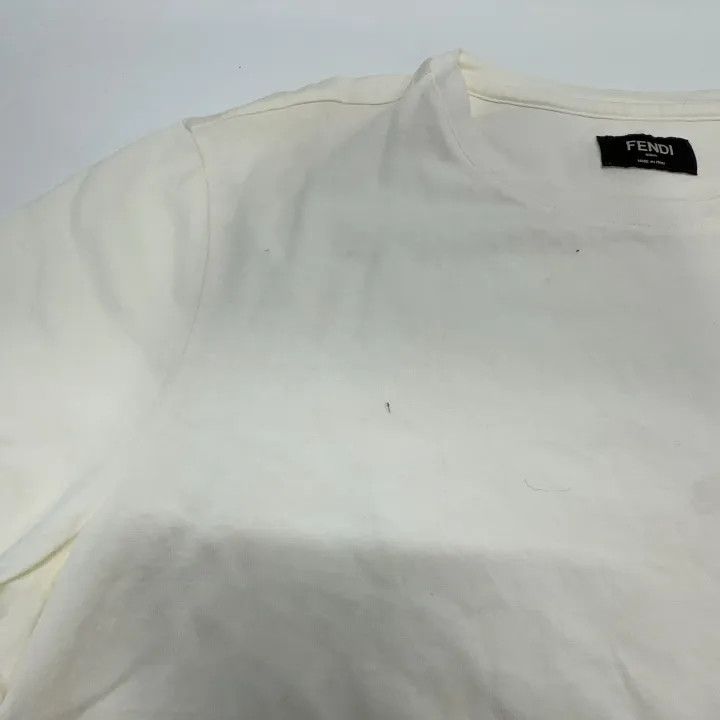 Fendi Fendi FW22 Embroidered Short Sleeve T-shirt 0079 Size US M / EU 48-50 / 2 - 9 Thumbnail