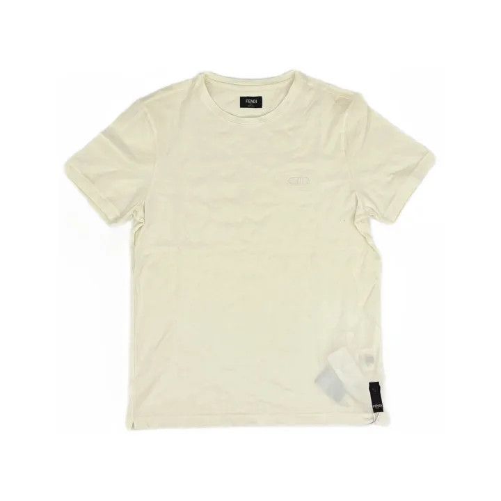 Fendi Fendi FW22 Embroidered Short Sleeve T-shirt 0079 Size US M / EU 48-50 / 2 - 2 Thumbnail