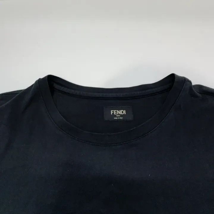 Fendi Fendi Logo Print Regular Fit T-Shirt 0079 Size US L / EU 52-54 / 3 - 7 Thumbnail