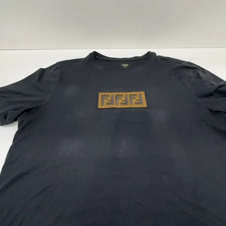 Fendi Fendi Logo Print Regular Fit T-Shirt 0079 Size US L / EU 52-54 / 3 - 12 Thumbnail