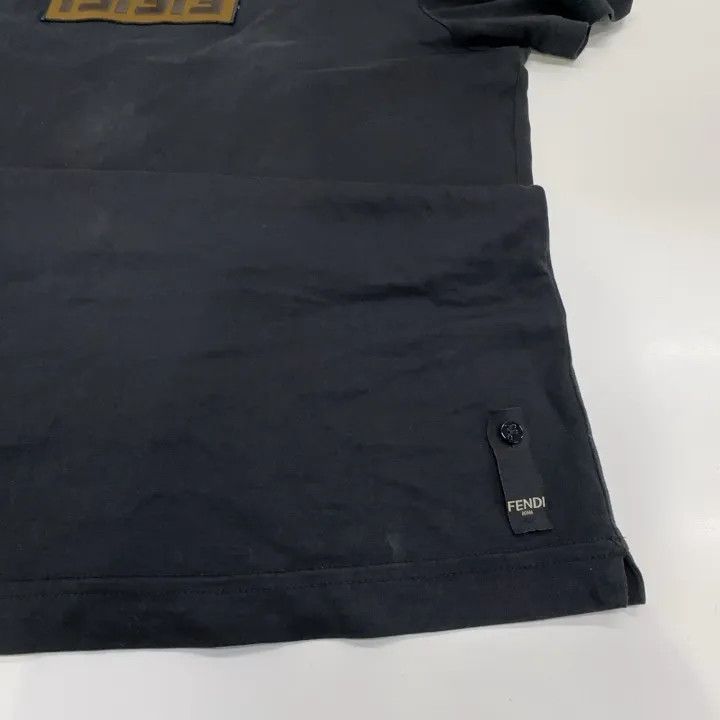 Fendi Fendi Logo Print Regular Fit T-Shirt 0079 Size US L / EU 52-54 / 3 - 14 Thumbnail