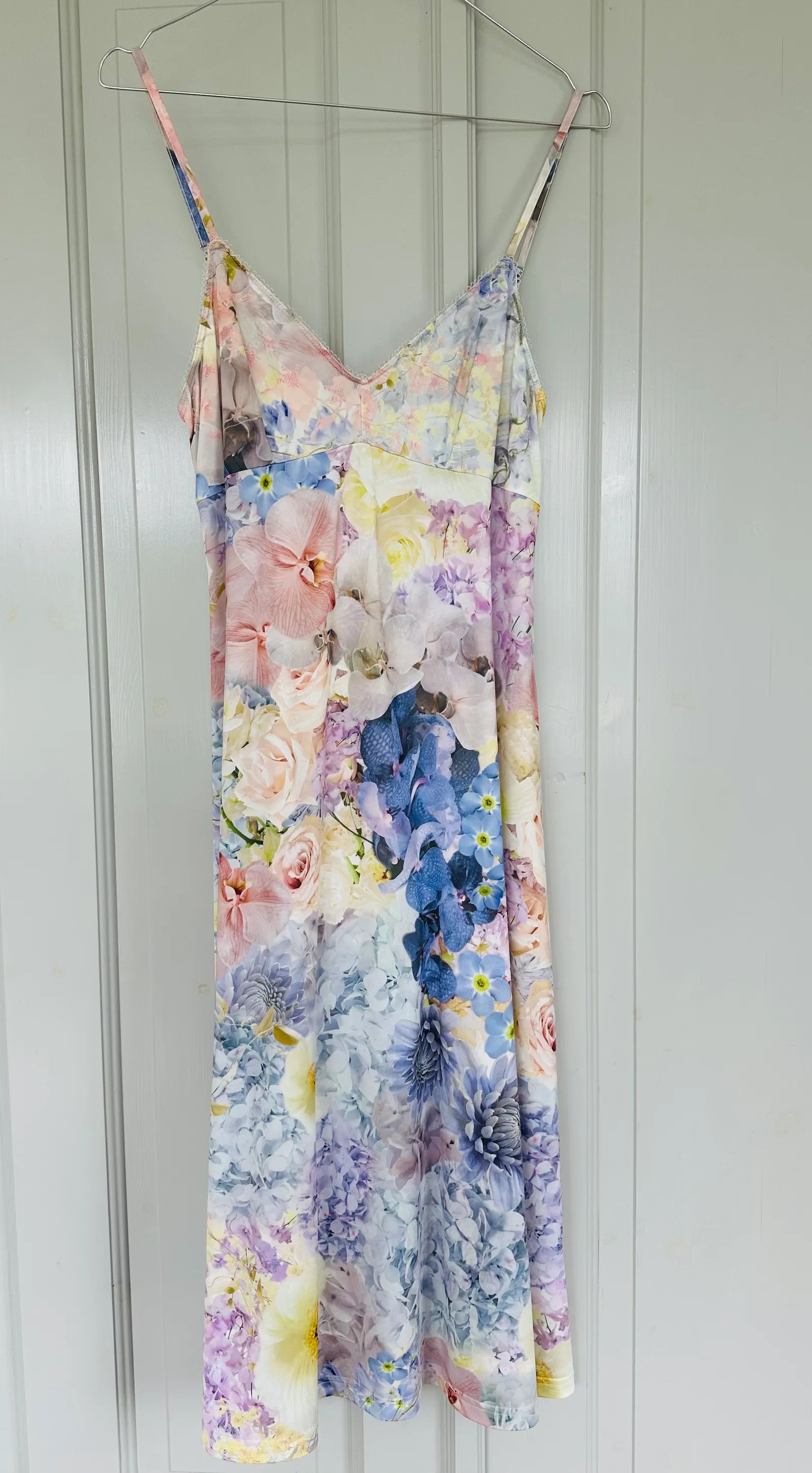 Zimmermann Zimmermann Rhythmic Shirred Midi Dress Citris Garden Dress Size S / US 4 / IT 40 - 6 Thumbnail