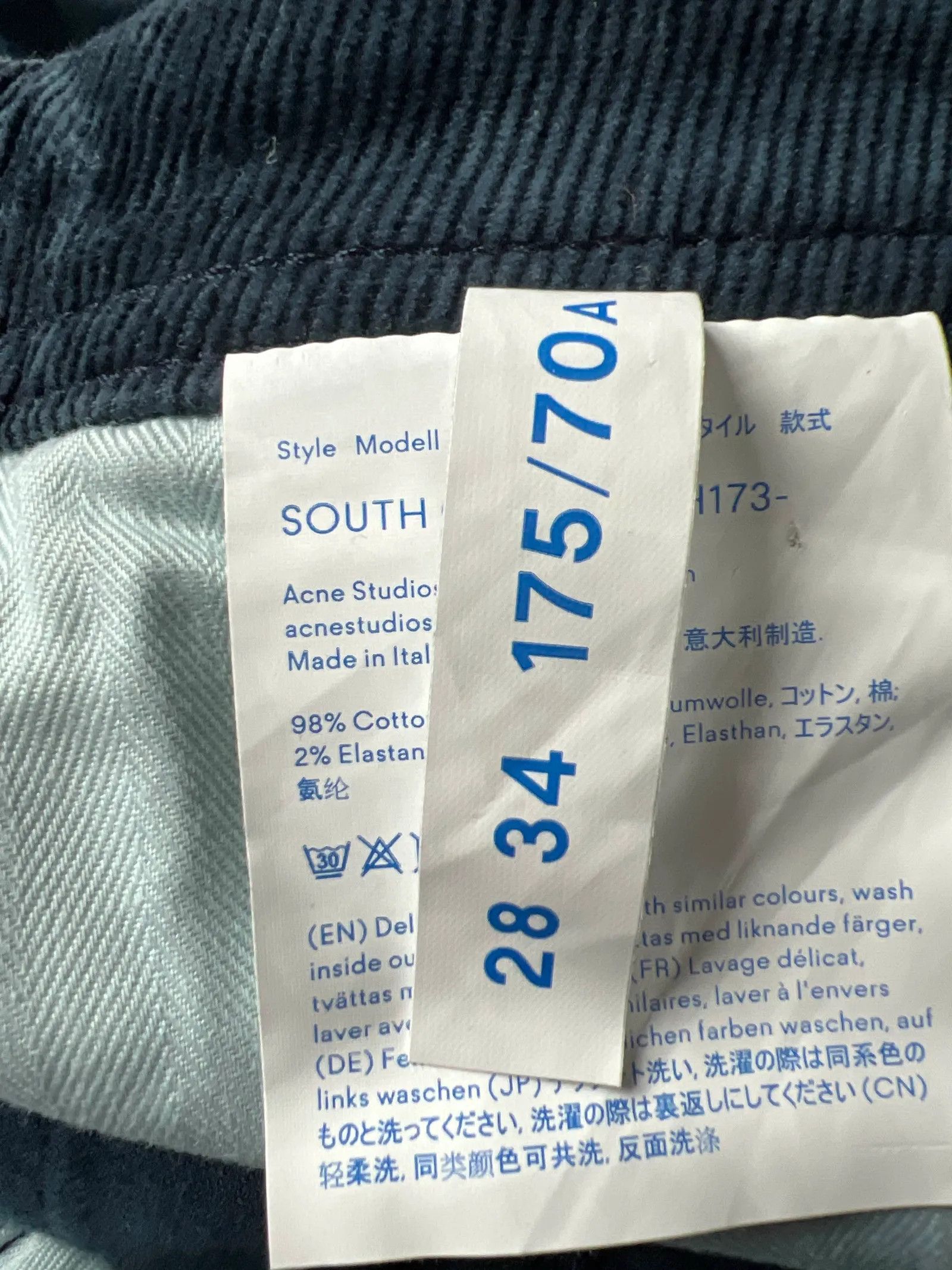 Acne Studios Acne Studios Pants Size US 28 / EU 44 - 3 Thumbnail