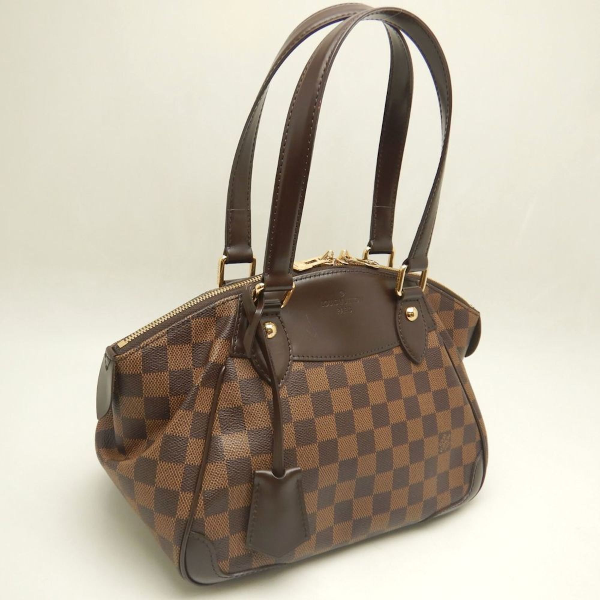 Louis Vuitton Louis Vuitton Damier Verona PM N41117 Handbag Ebene 252866 Size ONE SIZE - 2 Thumbnail