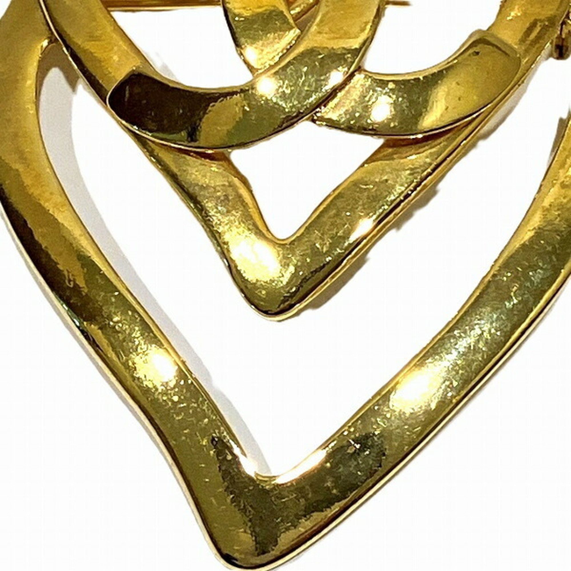 Chanel Chanel Coco Mark brooch Size ONE SIZE - 3 Thumbnail