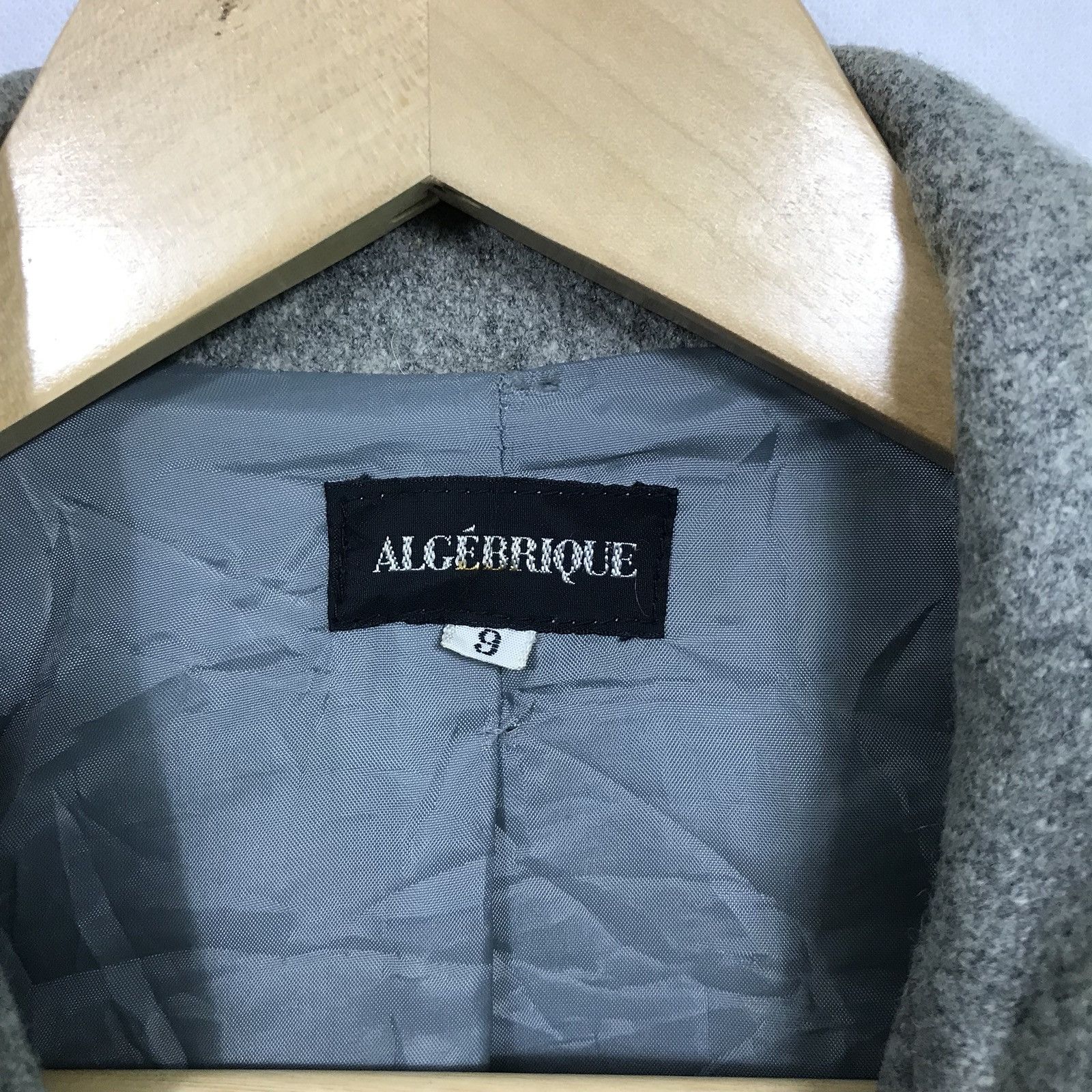 Japanese Brand Algebrique Wool Classic Jacket Size US M / EU 48-50 / 2 - 11 Thumbnail