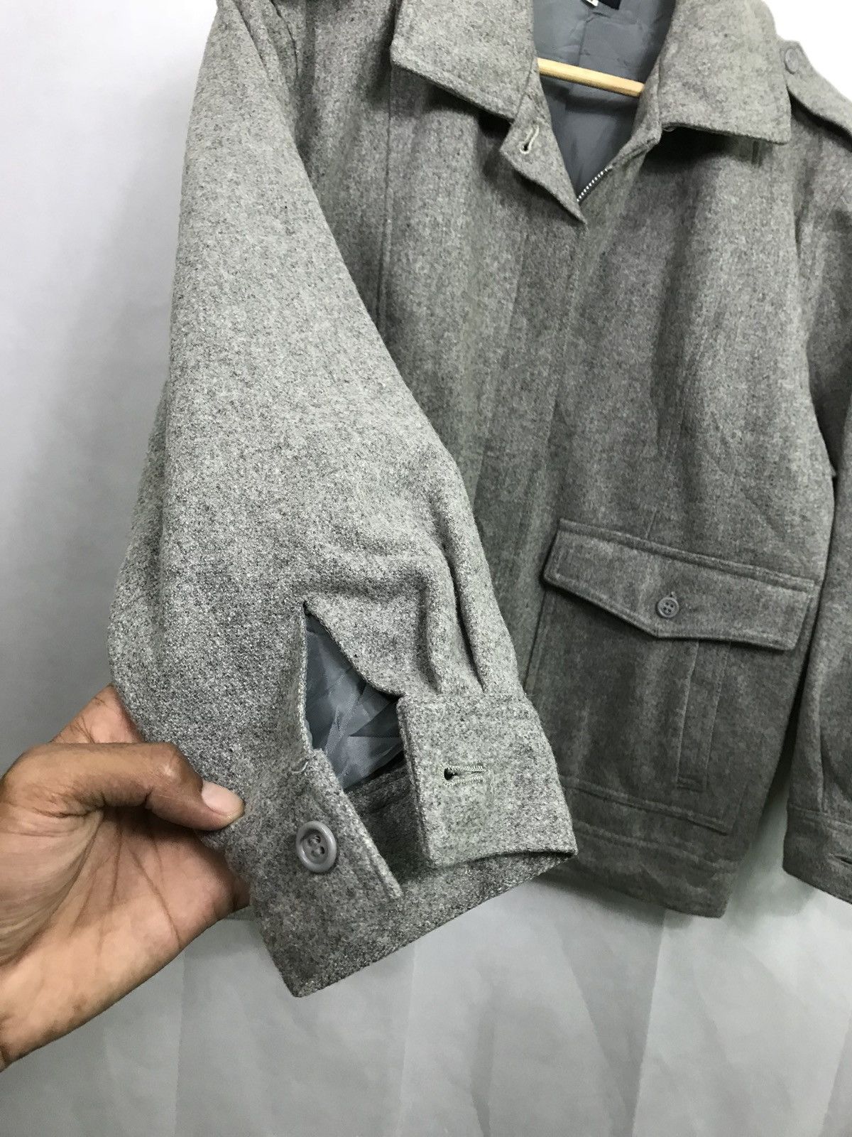 Japanese Brand Algebrique Wool Classic Jacket Size US M / EU 48-50 / 2 - 8 Thumbnail