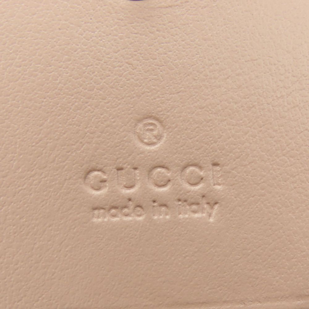 Gucci Gucci Gucci GG Matelasse Bifold Wallet Leather Short Wallet 723786 DUTY FREE for USA Size ONE SIZE - 12 Thumbnail
