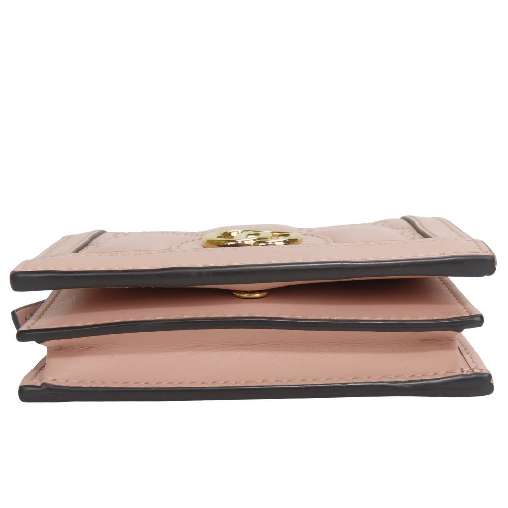 Gucci Gucci Gucci GG Matelasse Bifold Wallet Leather Short Wallet 723786 DUTY FREE for USA Size ONE SIZE - 3 Thumbnail