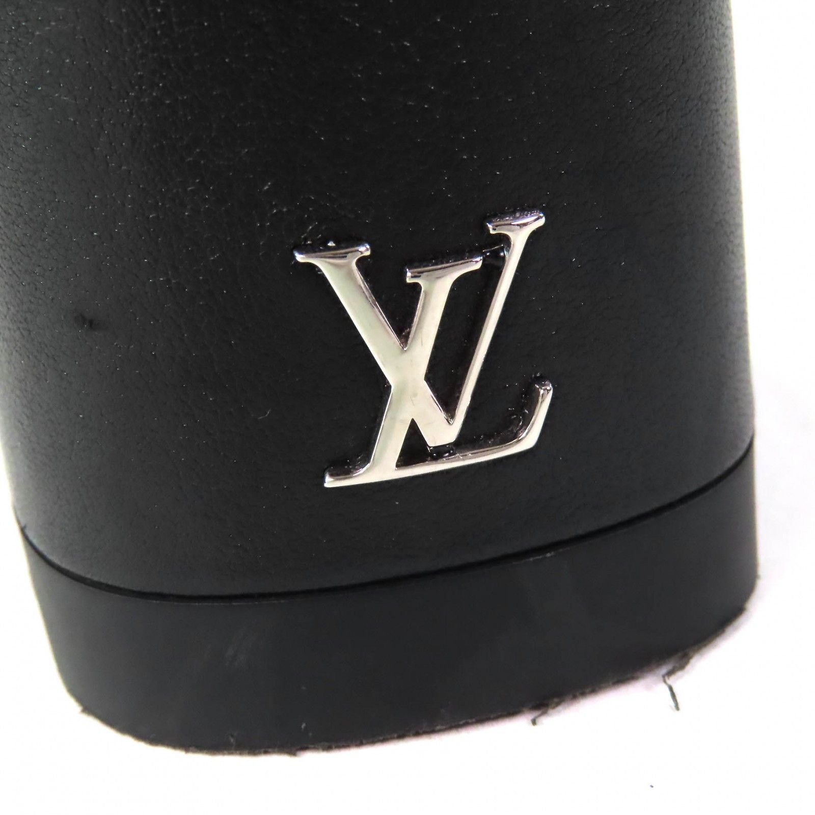 Louis Vuitton Louis Vuitton Louis Vuitton LV logo Metal Shearling Boots Leather Shoes DUTY FREE for USA Size ONE SIZE - 9 Thumbnail