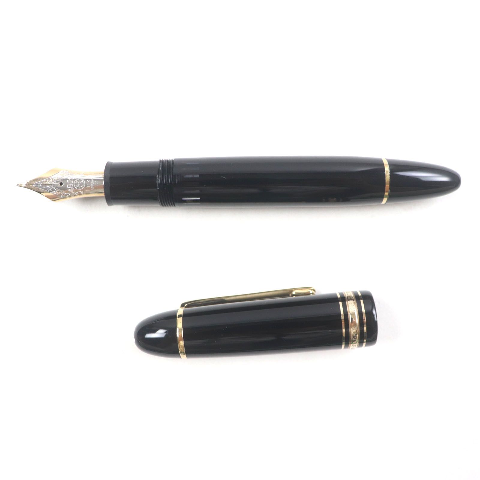 Montblanc Montblanc Montblanc Meisterstück 14K Fountain Pen Metal Pen DUTY FREE for USA Size ONE SIZE - 4 Thumbnail