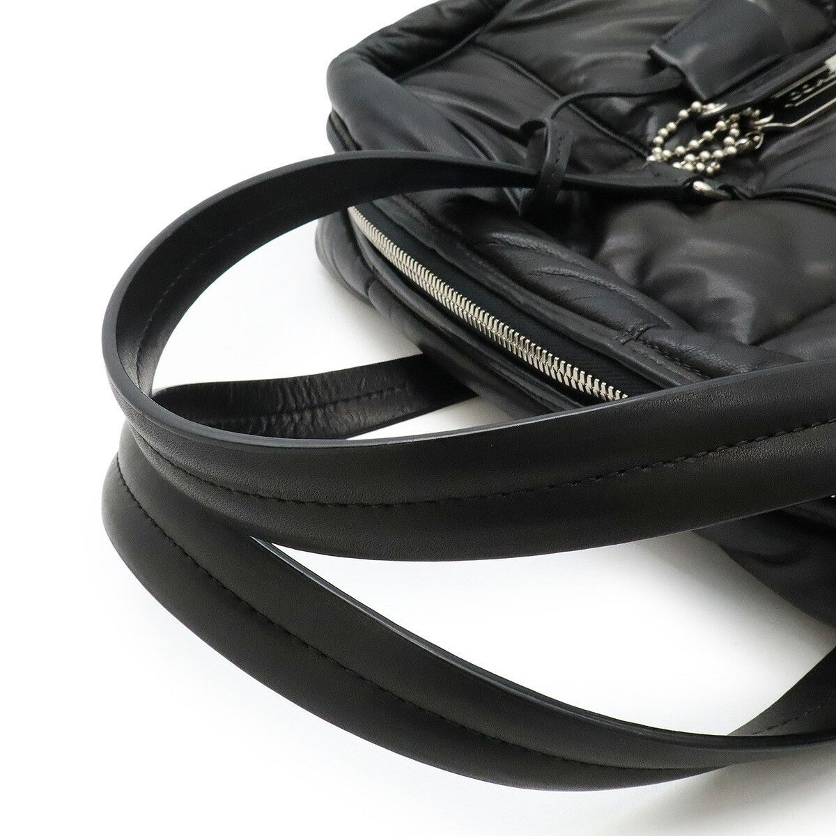 Coach Coach Coach 77131 Nappa Leather 2way Boston Bag Leather Travel Bag 77131 DUTY FREE for USA Size ONE SIZE - 4 Thumbnail