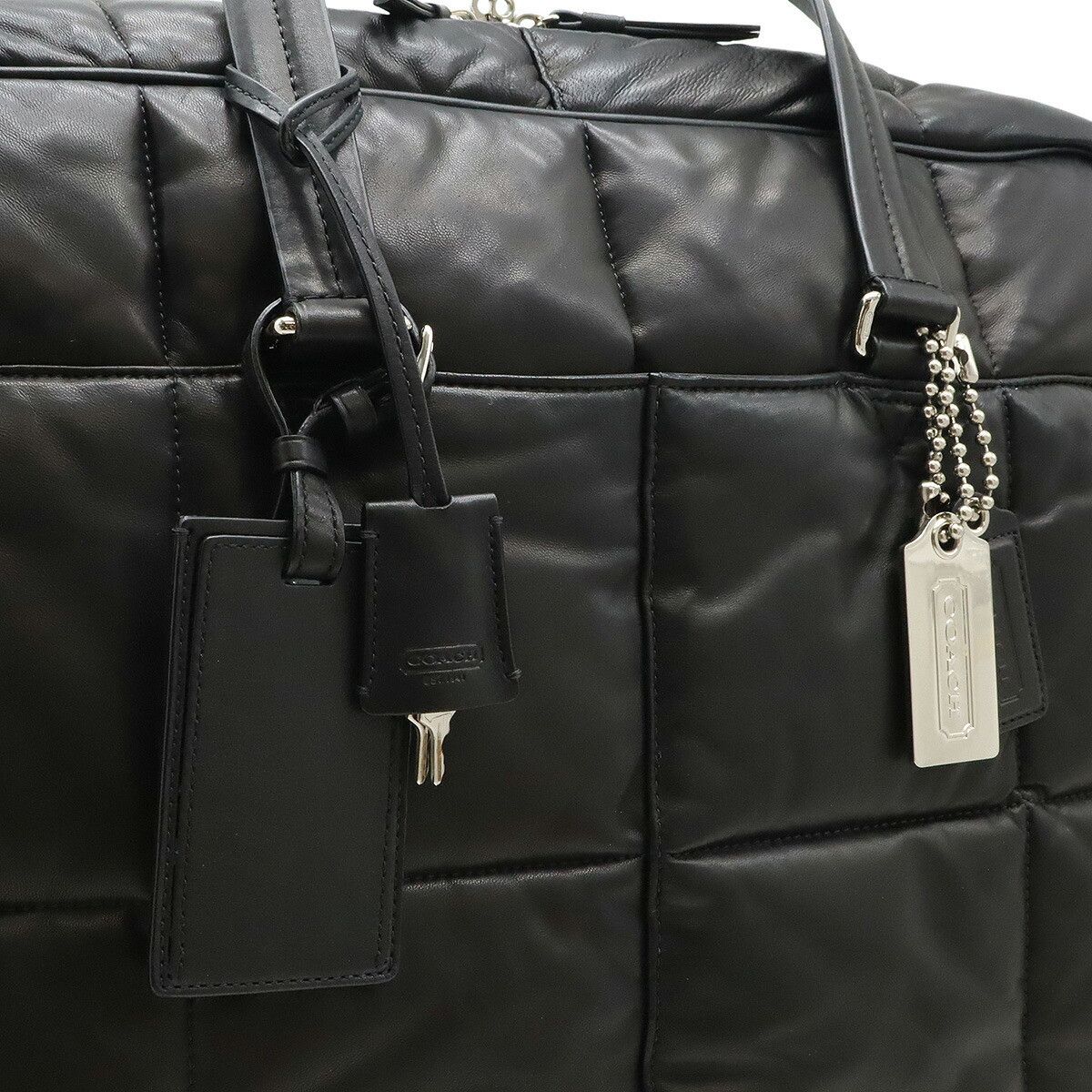 Coach Coach Coach 77131 Nappa Leather 2way Boston Bag Leather Travel Bag 77131 DUTY FREE for USA Size ONE SIZE - 8 Thumbnail