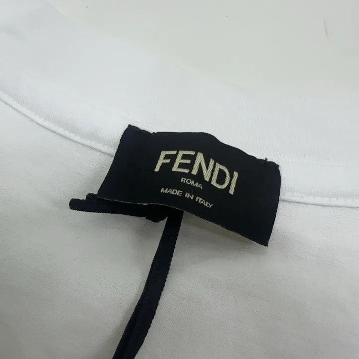 Fendi FENDI SS23 Logo Round Neck T-shirt for Men 0079 Size US S / EU 44-46 / 1 - 5 Thumbnail