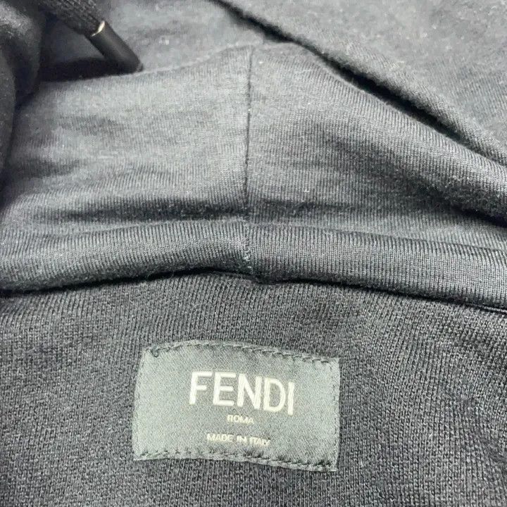 Fendi Fendi SS20 Black Logo Hoodie 0079 Size US L / EU 52-54 / 3 - 4 Thumbnail