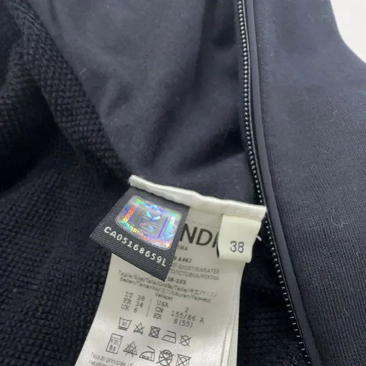 Fendi Fendi Casual Color Block Zip Jacket 0079 Size US M / EU 48-50 / 2 - 4 Thumbnail
