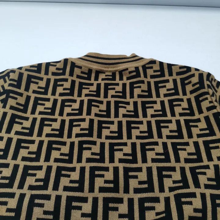 Fendi Fendi Logo Short Sleeve Sweater for Kids 0079 Size US M / EU 48-50 / 2 - 5 Thumbnail