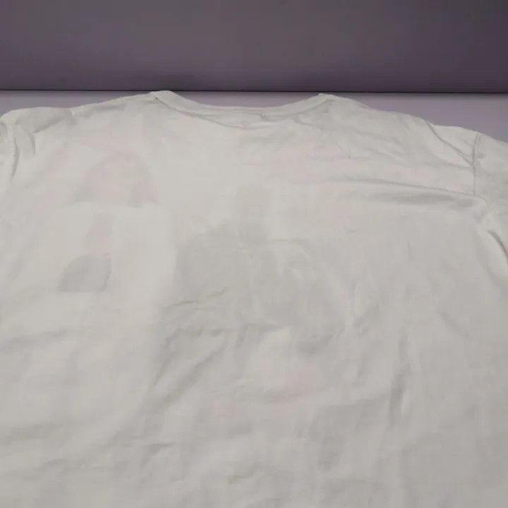Fendi FENDI Printed Relaxed Fit White T-Shirt 0079 Size US L / EU 52-54 / 3 - 2 Thumbnail