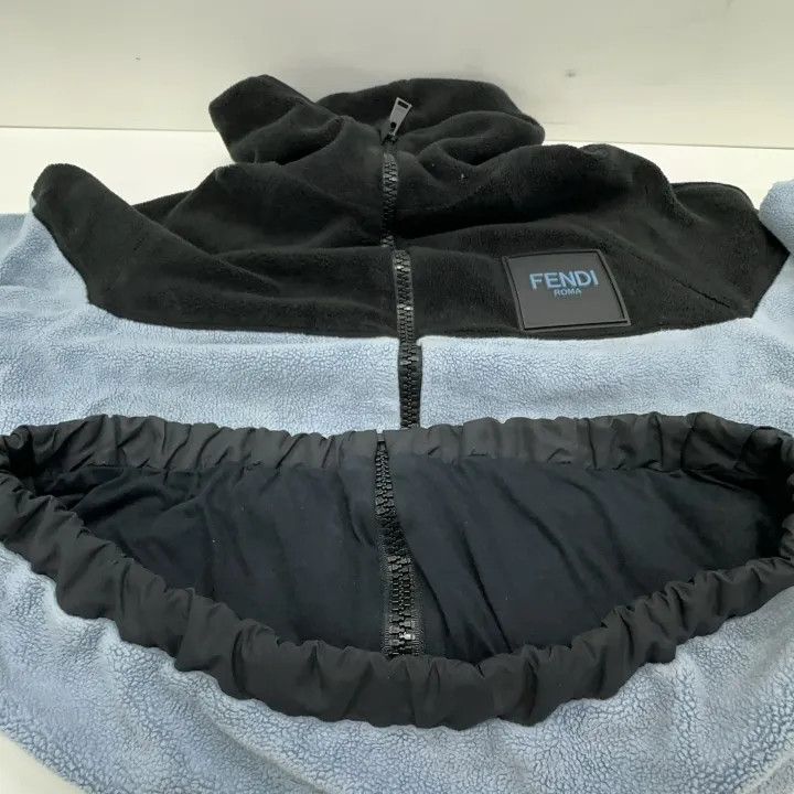 Fendi Fendi Color Block Logo Pullover Jacket 0079 Size US L / EU 52-54 / 3 - 7 Thumbnail
