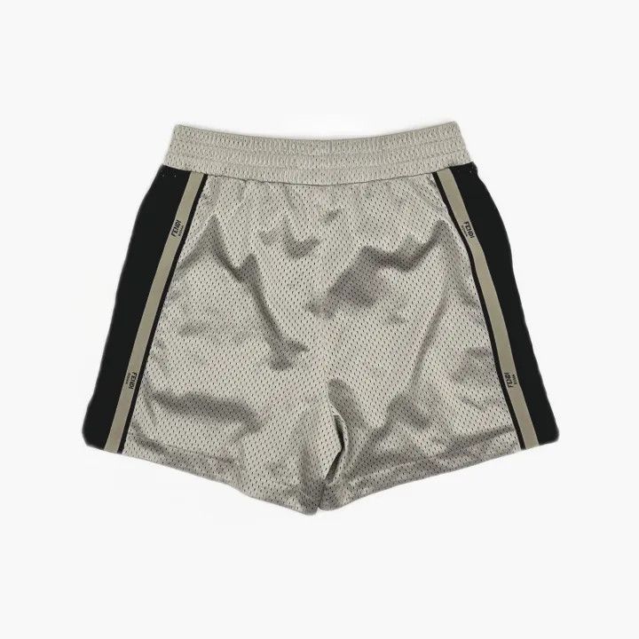 Fendi Fendi SS23 Striped Logo Print Shorts 0079 Size US 31 - 3 Thumbnail