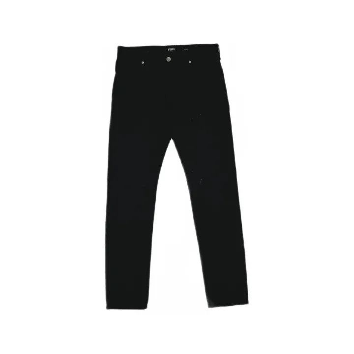 Fendi Fendi Classic Logo Print Denim Pants 0079 Size US 32 / EU 48 - 2 Thumbnail