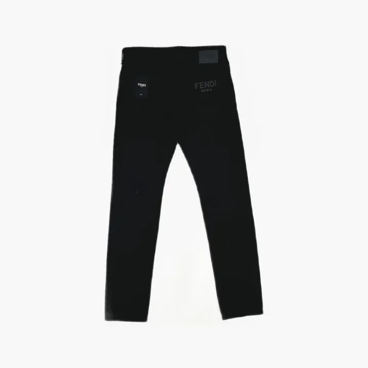 Fendi Fendi Classic Logo Print Denim Pants 0079 Size US 32 / EU 48 - 3 Thumbnail