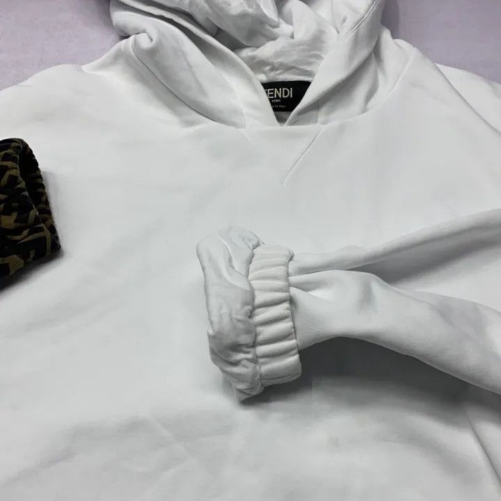 Fendi Fendi SS23 Logo Color Block Hoodie 0079 Size US S / EU 44-46 / 1 - 9 Thumbnail