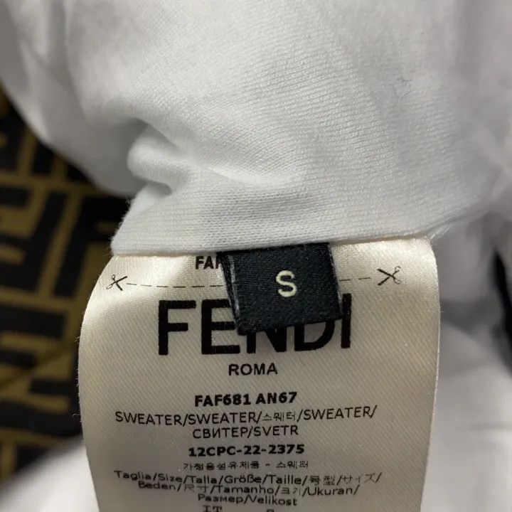 Fendi Fendi SS23 Logo Color Block Hoodie 0079 Size US S / EU 44-46 / 1 - 5 Thumbnail