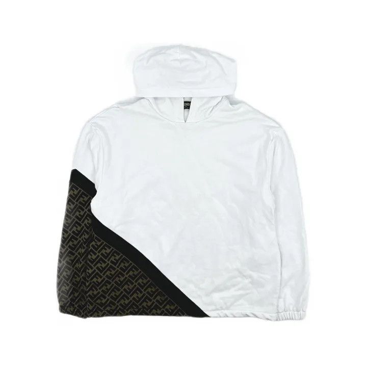 Fendi Fendi SS23 Logo Color Block Hoodie 0079 Size US S / EU 44-46 / 1 - 2 Thumbnail