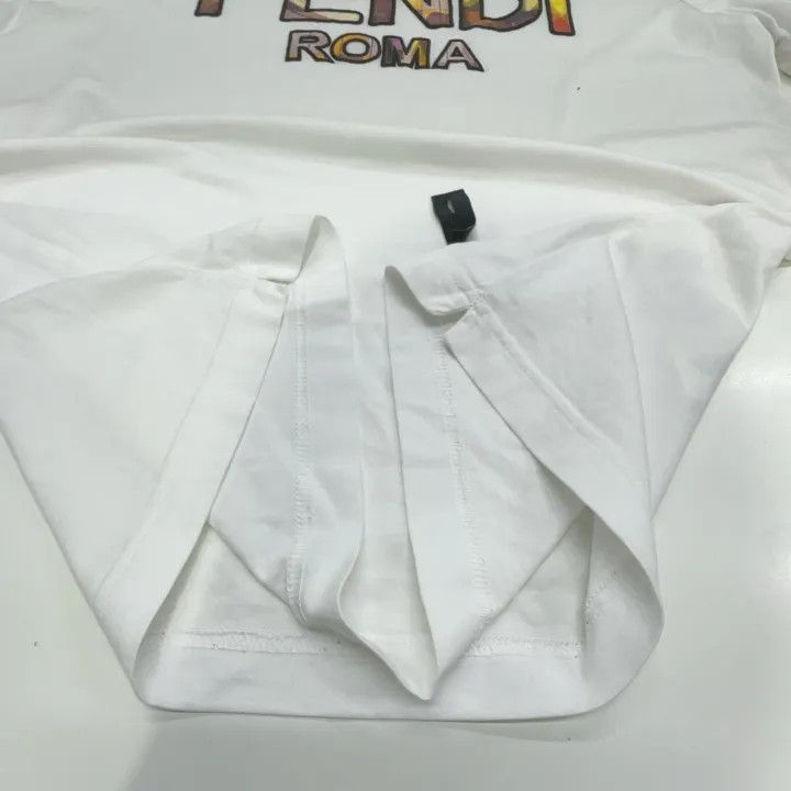 Fendi Fendi Men's Cotton Short Sleeve T-Shirt 0079 Size US M / EU 48-50 / 2 - 10 Thumbnail
