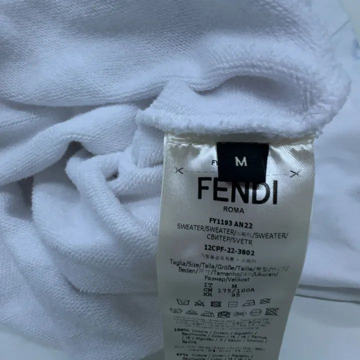 Fendi Fendi SS23 Logo Hoodie for Men 0079 Size US M / EU 48-50 / 2 - 4 Thumbnail