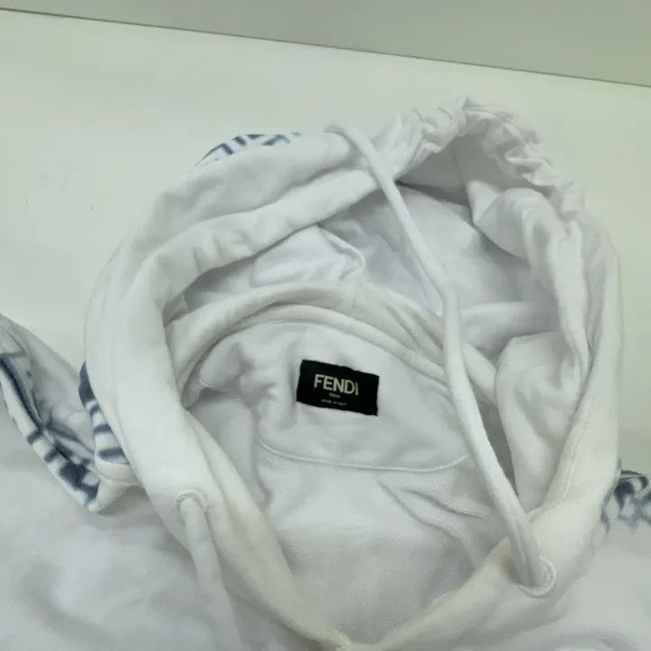 Fendi Fendi SS23 Logo Hoodie for Men 0079 Size US M / EU 48-50 / 2 - 5 Thumbnail