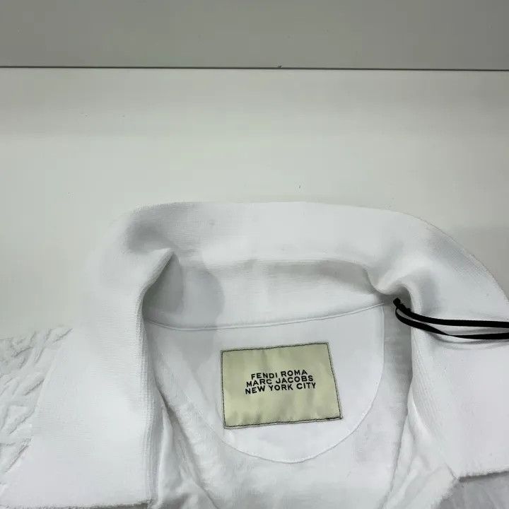 Fendi Fendi Plain Pattern Short Sleeve Polo Shirt 0079 Size US M / EU 48-50 / 2 - 7 Thumbnail