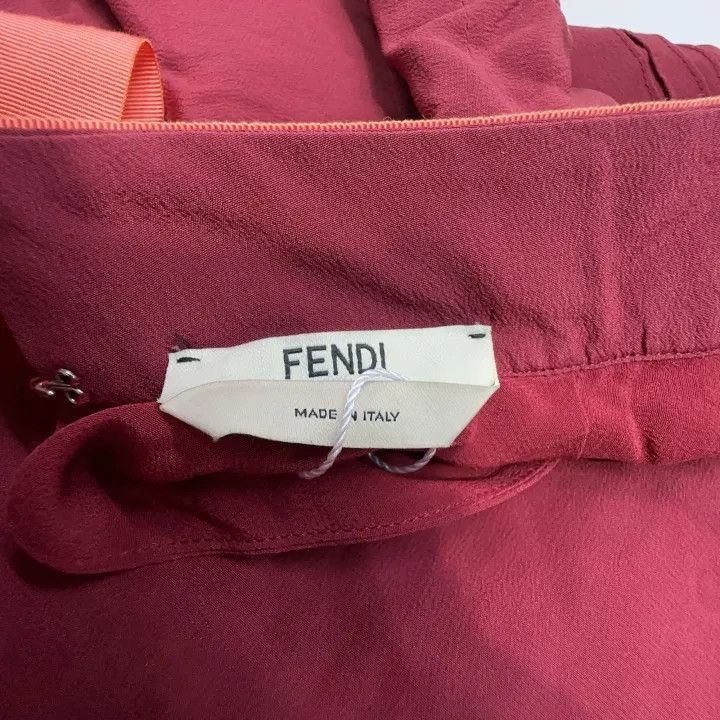 Fendi Fendi Casual Solid Color Dress 0079 Size US 38 / EU 54 - 6 Thumbnail
