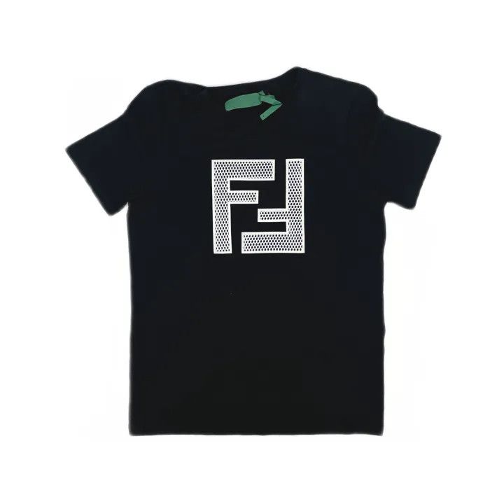 Fendi Fendi Short Sleeve Mesh Logo T-Shirt 0079 Size US M / EU 48-50 / 2 - 2 Thumbnail