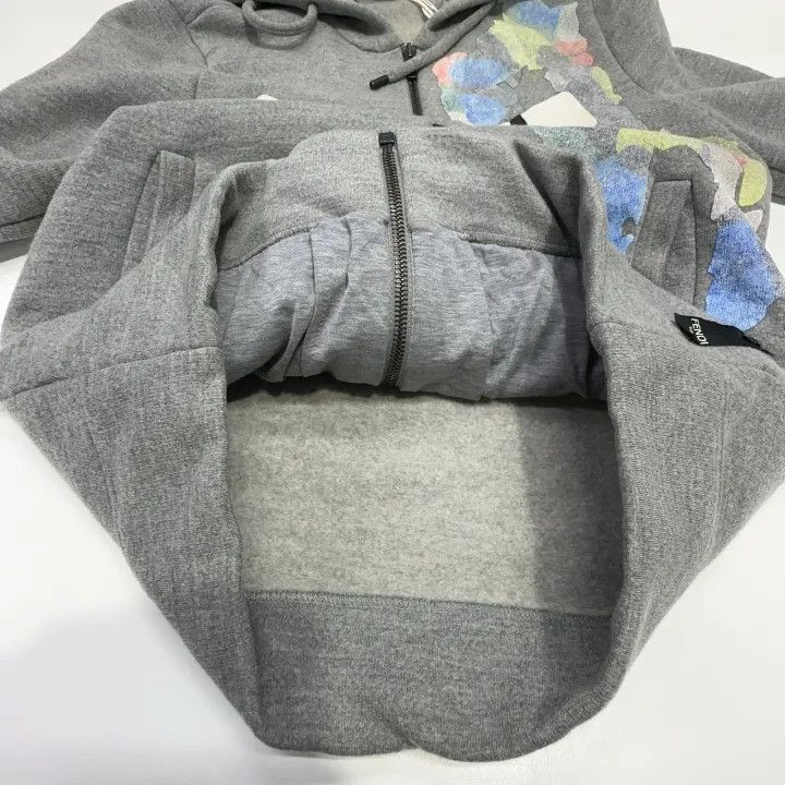 Fendi Fendi Stylish Camouflage Monster Hoodie 0079 Size US M / EU 48-50 / 2 - 10 Thumbnail