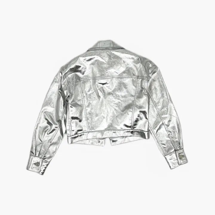 Fendi Fendi Reflective Denim Jacket 0079 Size US M / EU 48-50 / 2 - 3 Thumbnail