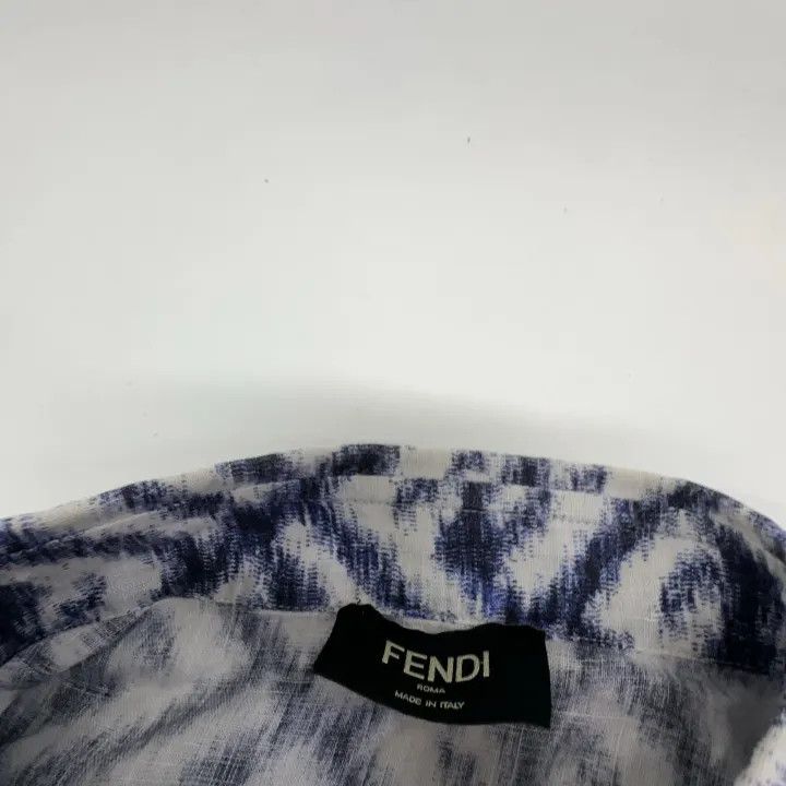 Fendi Fendi Casual Stylish Short Sleeve Shirt 0079 Size US M / EU 48-50 / 2 - 6 Thumbnail