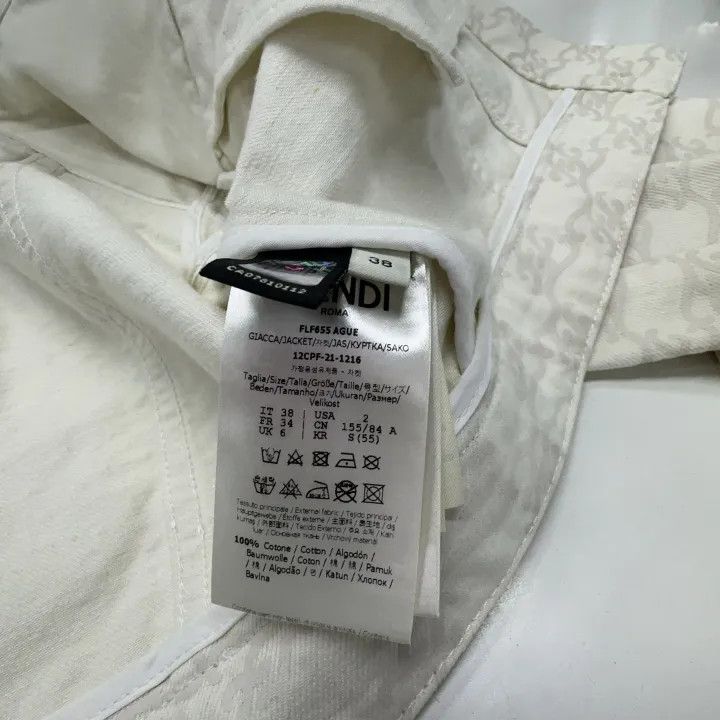 Fendi Fendi Casual Fashion Cropped Jacket 0079 Size US M / EU 48-50 / 2 - 6 Thumbnail