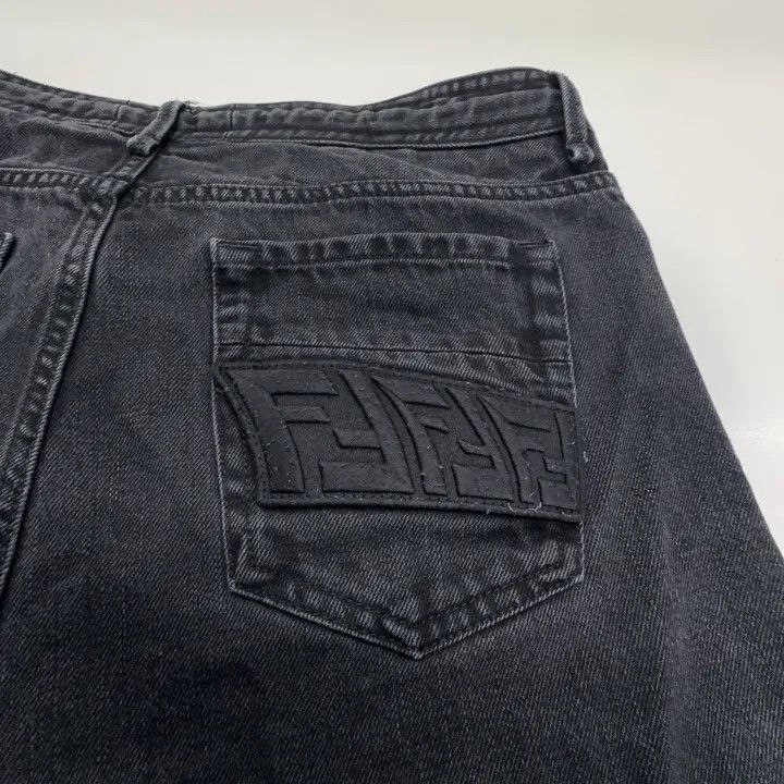 Fendi Fendi High Waist Straight Leg Jeans 0079 Size US 31 - 10 Thumbnail
